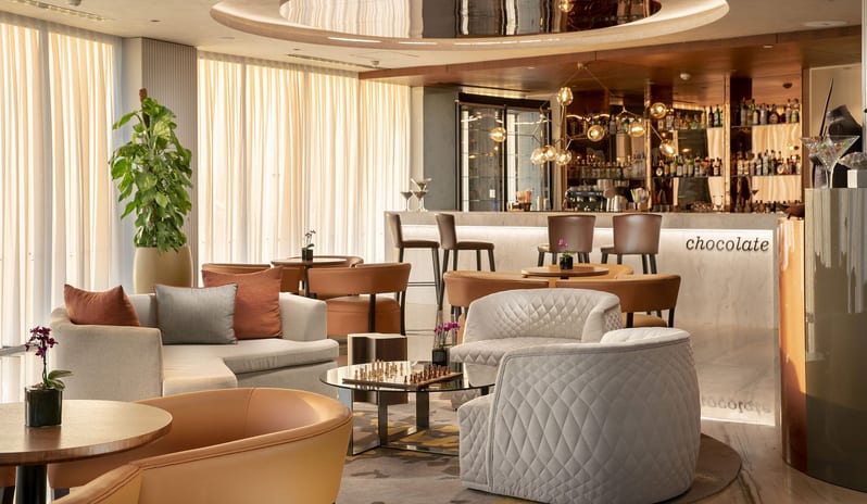 CHOCOLATE BAR INTERIOR